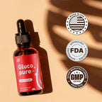 Gluco Pure Drops Healthy Formula - Dietary Supplement Drops - Extra Strength GlucoPure Liquid Drops, Gloco Pure Drops Reviews (5 Pack – 5 Month Supply)