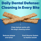 C.E.T. Enzymatic Oral Hygiene Chews for Dogs, Tartar Control, Extra Small