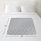 Waterproof Bed Pads Washable 34" x 36" (2 Pack), Absorbent Chuck Pads Non Slip for Incontinence, Washable Pee Pads for Dogs, Waterproof Mattress Protector for Seniors, Bedwetting Kids, Hospitals, Pets