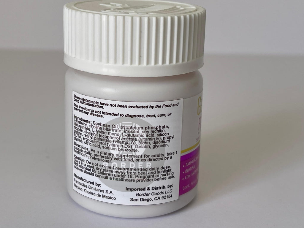 Gelasimi Forte – 60 Capsules | Biotin, Antioxidants & Amino Acids | Dietary Supplement | 2 Pack