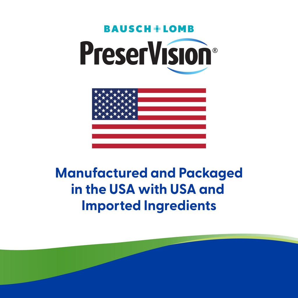 PreserVision AREDS 2 Eye Vitamins, #1 Eye Doctor Recommended Brand, Lutein and Zeaxanthin Supplement with Vitamin C, Vitamin E, Zinc, and Copper, 90 Softgels (Minigels)