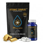 Suspended Solutions Atomic Ormus Capsules Monoatomic 24k Gold Inside – 30 caps, 24k Gold Platinum Iridium ORMUS, Energetically Enhanced, Memory, Energy, Stamina & Vitality, Vegan Supplement