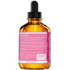 Carrot Seed Oil by Leven Rose, 100% Pure Unrefined Cold Pressed Moisturizer for Hair Skin and Nails 2 oz