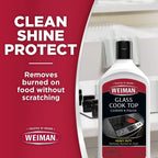 Weiman Ceramic and Glass Cooktop Cleaner and Polish - 20 Ounce - Shines and Protects Glass and Ceramic Smooth Top Ranges with its Gentle Formula