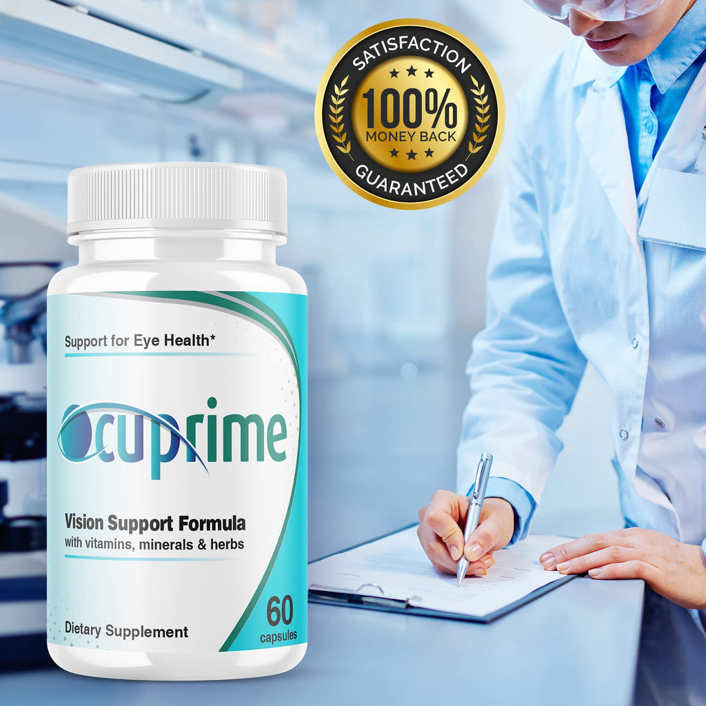 IDEAL PERFORMANCE (2 Pack) Ocuprime for Eyes Supplement Vision Pills (120 Capsules)