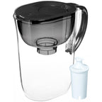 Brita Large 10 Cup Water Filter Pitcher, 1 BritaPlus Filter, Everyday, Black (Package May Vary)