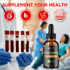 (3 Pack) GlucoZen X Drops, Official GlucoZenX Liquid Drops with All Natural Ingredients, Advanced Formula Glycogen Support Supplement with Max Strength Premium Vitamins for Women & Men (90 Servings)