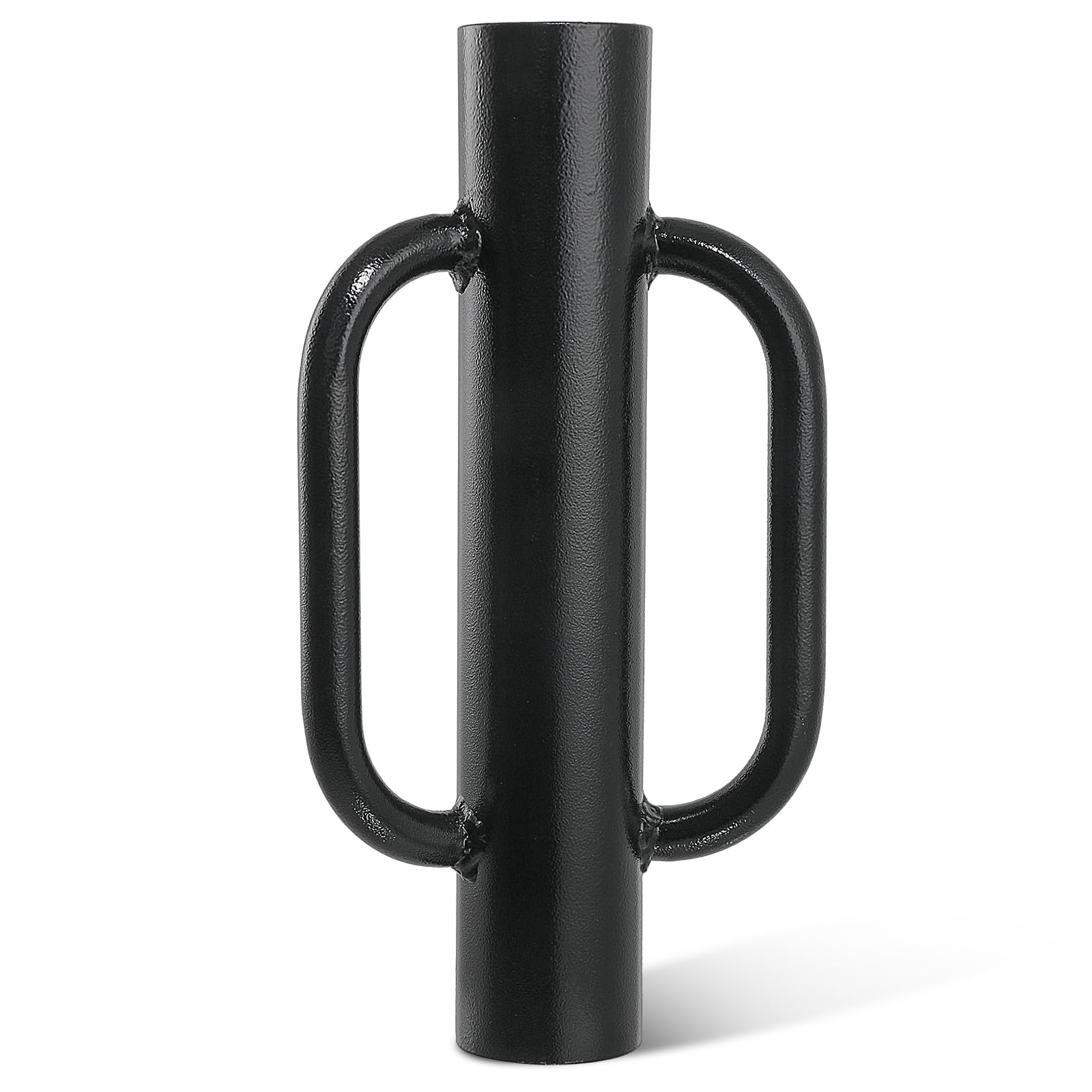 Fumingpal T Post Driver - 12LB Fence Post Driver Heavy Duty Hand Post Pounder with Handle Black Steel Rammer for U Fence Post Wooden Post Hole Diggers,Black