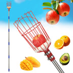 75" Fruit Picker Pole Tool for Long Reach, No Ladder Required, Portable Splicing Tool for Seniors,Kids,Year-Round Use– Effortless Harvesting for Apples, Avocados,Oranges,Grapefruit,Mangoes,Plums,Pear