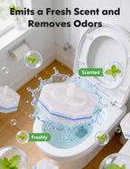 Kucbraly 50 Count Toilet Wand Refills for Clorox, Compatible with Most Disposable Toilet Brush for Bathroom Cleaning