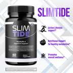 (5 Pack) Slim Tide Capsules, Official SlimTide Weight Management Pills with All Natural Ingredients, Advanced Formula Wellness Supplement with Maximum Strength Active Lifestyle Vitamins (300 Capsules)