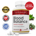 Justified Laboratories Blood Balance - 60 Capsules, Pack of 2 - Advanced Circulatory Support Formula with a Blend of Herbs & Vitamins - 60 Servings