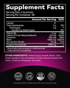Inner Brightness Creatine Monohydrate Gummies for Women 5000mg - 6-in-1 with Biotin, Zinc, B6, B12 - Sugar-Free Raspberry Creatine Chewables for Muscle, Energy & Skin - 120 Count