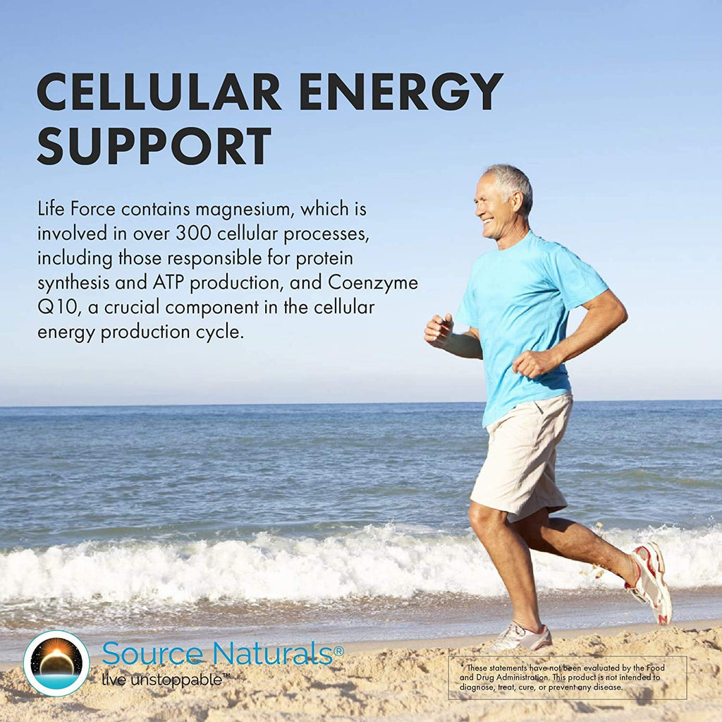 Source Naturals Life Force Multiple No Iron Energy Activator Complete Bio-Aligned Daily Vitamin - 90 Tablets