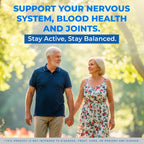 (5 Pack) Nerve Flow - Official NerveFlow Advanced Nerve Support Pills, Nerve Flow Supplement Capsules, NerveFlow Natural Pills Maximum Strength Multivitamin Advanced Formula, 300 Capsules For 5 Months