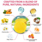 Turmeric Kojic Acid Cleansing Pads, Kojic Acid And Turmeric Cleansing Pads Helps Balance Skin Oil And Water, Remove Excess Keratin From The Body'S Skin, 40PCS