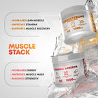 Peak Revival-X Turkesterone & Tongkat Ali Lean Muscle Growth & Recovery + Fadogia Agrestis Muscle Stack for Athletic Performance & Muscle Mass (60 Capsules)