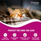 Cheristin Flea Treatment & Prevention for Cats Over 1.8 lbs, 1ct