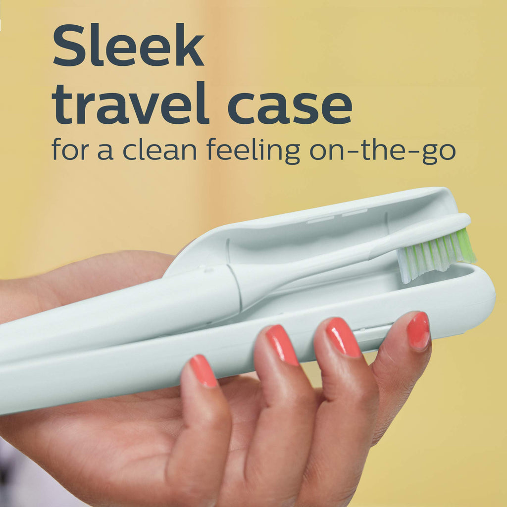 Philips Sonicare Battery Toothbrush, Mint Light Blue, HY1100/03