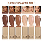 Beauty Balm Serum Enriched Skin Tint Stick – Face Tint Balm Foundation with Serum Benefits, Buildable Hydrating Coverage, Moisturizing Concealer Stick for Glowing Skin & Flawless Finish (3#, 1)