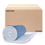 Vakly Cotton Roll 1 lb (Pack of 10) – 100% Cotton Non-Sterile Soft Absorbent Roll 12" x 56", Easy Tear for Wound Care, Casting, Beauty & Crafts