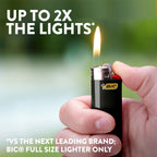 BIC Maxi Pocket Lighter, Special Edition Lava Series, 8 Count Pack of Lighters