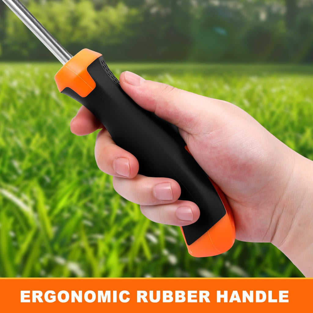 2026 Weed Puller Tool, 4 Pack New Garden Stainless Steel Weeder Tool Hand Weeder Tool,Multi-Purpose Weed Remover Tool Weeding Tools for Gardening