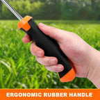 2026 Weed Puller Tool, 4 Pack New Garden Stainless Steel Weeder Tool Hand Weeder Tool,Multi-Purpose Weed Remover Tool Weeding Tools for Gardening