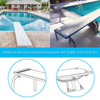 ArcViar Diving Board Bolt Kit, Diving Board Mounting Kit for Two Hole Residential Pool Diving Board, Diving Board Bolts Kit Compatible Diving Boards for Inground Pools