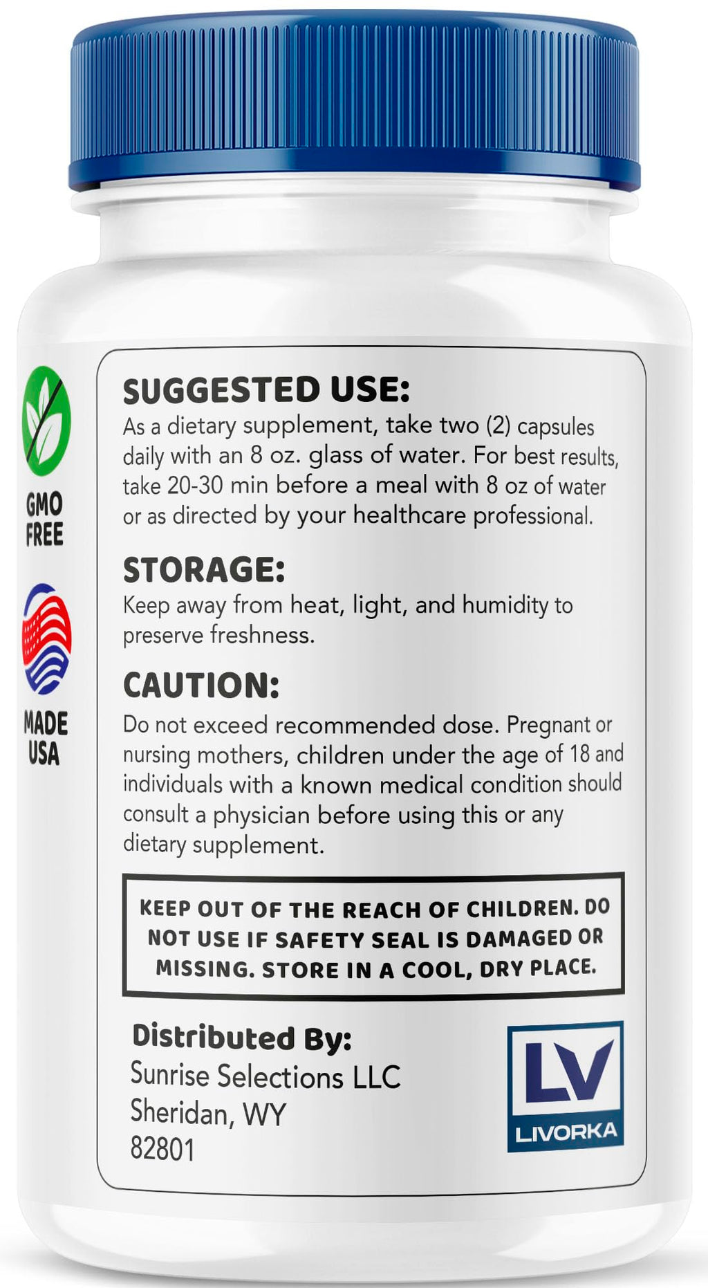 LIVORKA (5 Pack Sciatisoothe - Sciatisoothe Vitamins, Sciatisooth, Sciati Soothe Supplement, Sciati Soothe Capsules, Sciatic Sooth, 300 Capsules for 5 Months