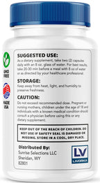 LIVORKA (5 Pack Sciatisoothe - Sciatisoothe Vitamins, Sciatisooth, Sciati Soothe Supplement, Sciati Soothe Capsules, Sciatic Sooth, 300 Capsules for 5 Months