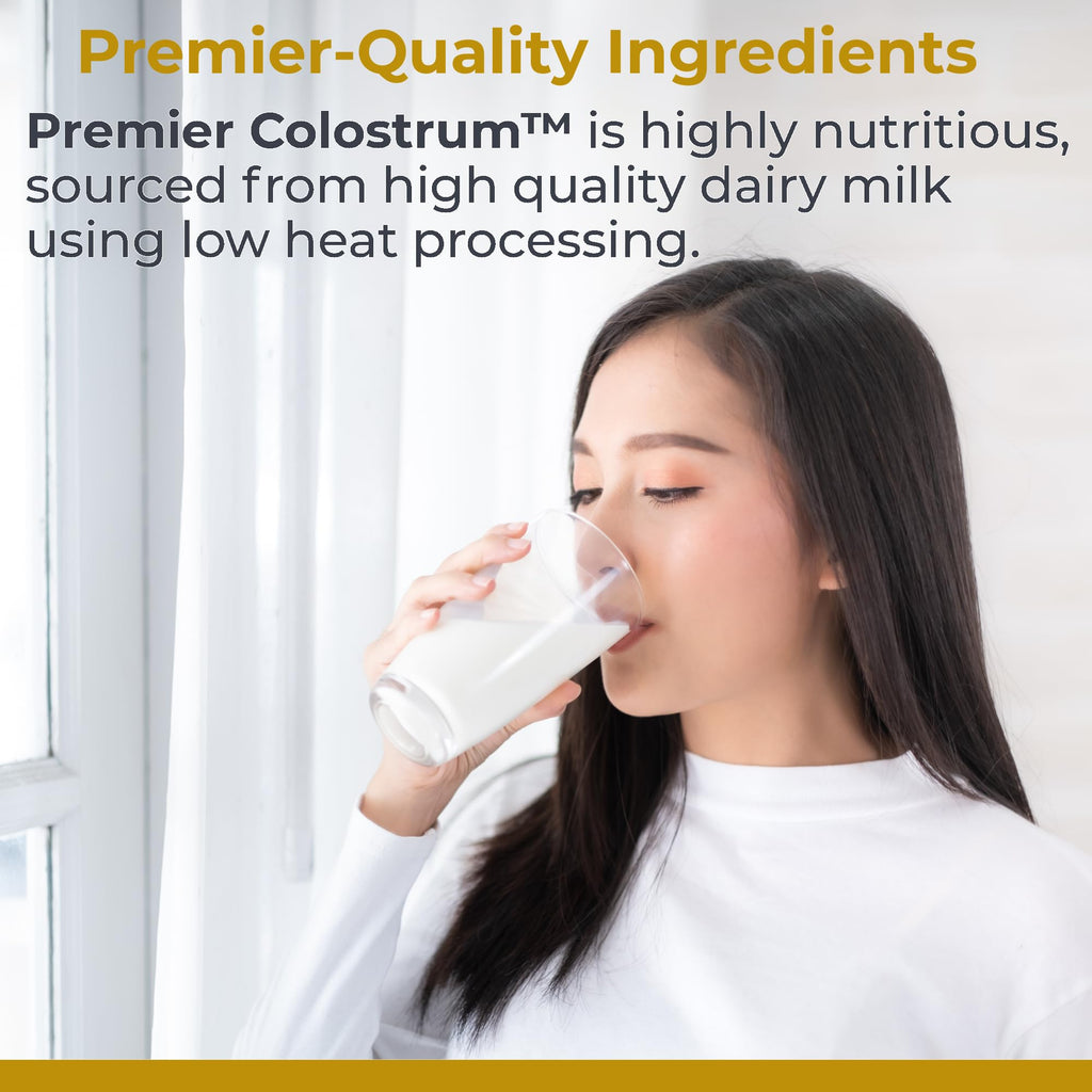 Premier Research Labs Colostrum-IgG Powder - Colostrum Supplement, Bovine Colostrum for Humans, Cow Colostrum for Immune Health, Superfood with Lactoferrin, Amino Acids, Nucleotides - 5 oz (150 g)