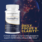 (5 Pack) Memopryl Capsules - MemoPryl Support Advanced Formula, Daily Memo Pryl Pills All Natural Ingredients Premium Formula Vitamins for Overall Health & Wellness Reviews, 300 Capsules for 5 Months