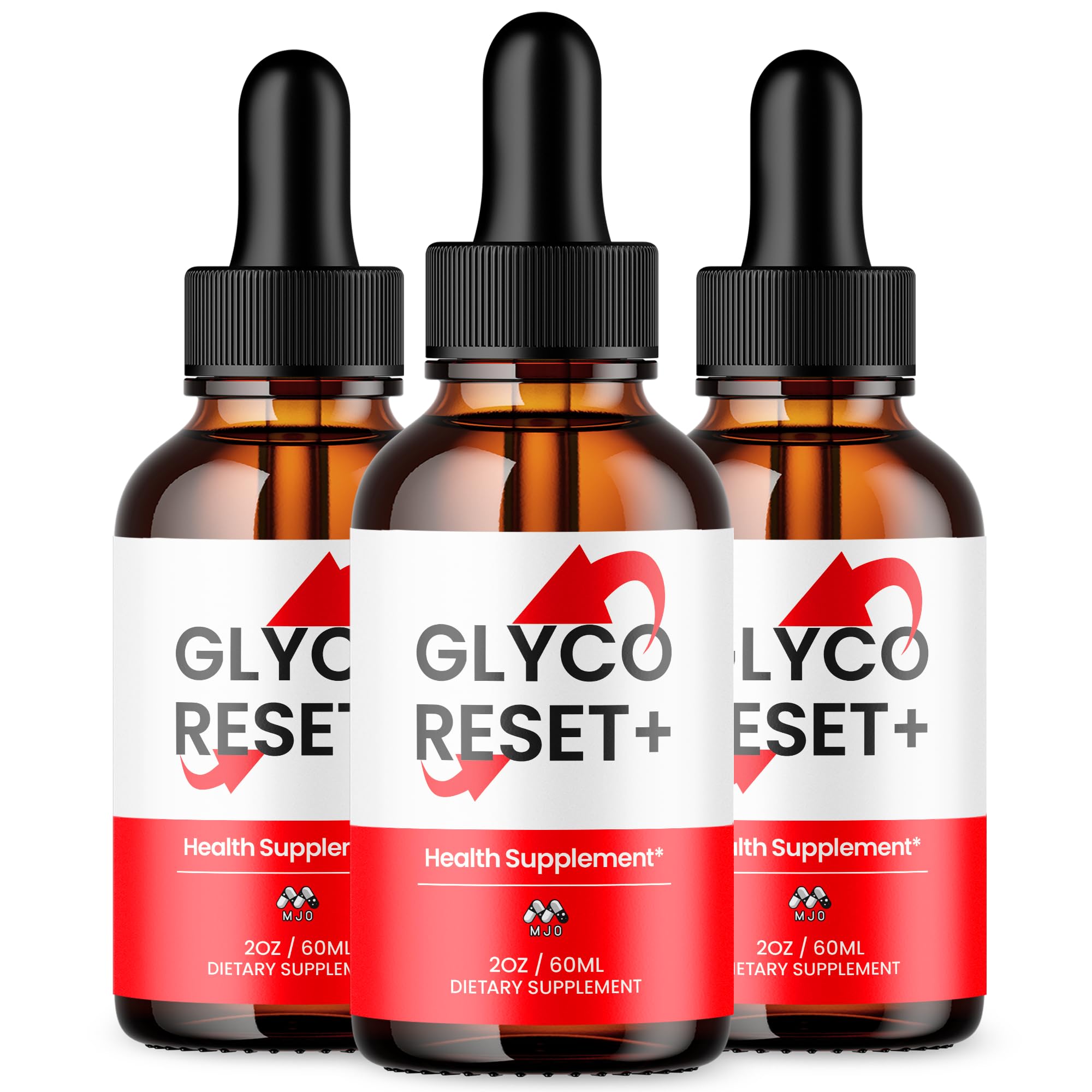 (3 Pack) Glyco Reset Drops,Official GlycoReset Drops with All Natural Ingredients, Advanced Overall Health & Wellness Vitamin Formula Max Strength Active Lifestyle Multivitamins Support (90 Servings)