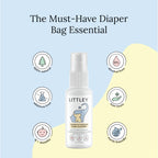 Think Smarter Products Littley Infant & Toddler Hand Cleanser with Hypochlorous Acid, Gently Cleans Dirt & Germs, Non-Toxic & Alcohol-Free, Safe for Sensitive Skin, 8oz Spray Bottle