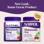 Natrol 5mg Melatonin Gummies, Sleep Support for Adults, Melatonin Supplements for Sleeping, 60 Strawberry-Flavored Gummies, 30 Day Supply (Pack of 12)