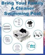AXV417WHP Pool Cleaner Pod Swing Kit and AXV621DAT A-Frame/Turbine Kit, Fit for Hayward, Navigator, Arneson, Pool Vac Plus, Pool Vac Ultra Pool Cleaner