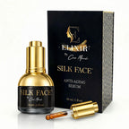 SILK FACE Elixir Serum by Coco March – Anti-Aging, Hydrating & Brightening Facial Moisturizer for Fine Line Reduction, Firming & Illuminating Skin Care with Peptides and Amino Acids, 30ml (1 Fl Oz)