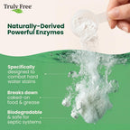 Truly Free Dishwasher Detergent Powder | Natural Dish Detergent, Dishwasher Soap | Plastic Free, Plant-Based, Clean, Heavy Duty Hard Water Stain & Grease Remover | Fragrance Free | 12.5 oz (Pack of 3)