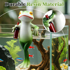 DearKeeps Garden Frog Statues, Funny Frog Figurines, Outdoor Garden Decor