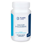 Klaire Labs SFI Health Calcium D-Glucarate 500mg - Supports Healthy Estrogen Metabolism & Detoxification - Liver & Detox Support Supplement - Gluten-Free, Yeast-Free & Hypoallergenic (90 Capsules)