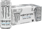 Monster Energy Zero Ultra, Sugar Free Energy Drink, 16 Ounce