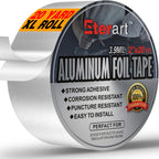 ETERART Aluminum Foil Duct Tape, High-Temp Seal for HVAC,2" x 20Yds