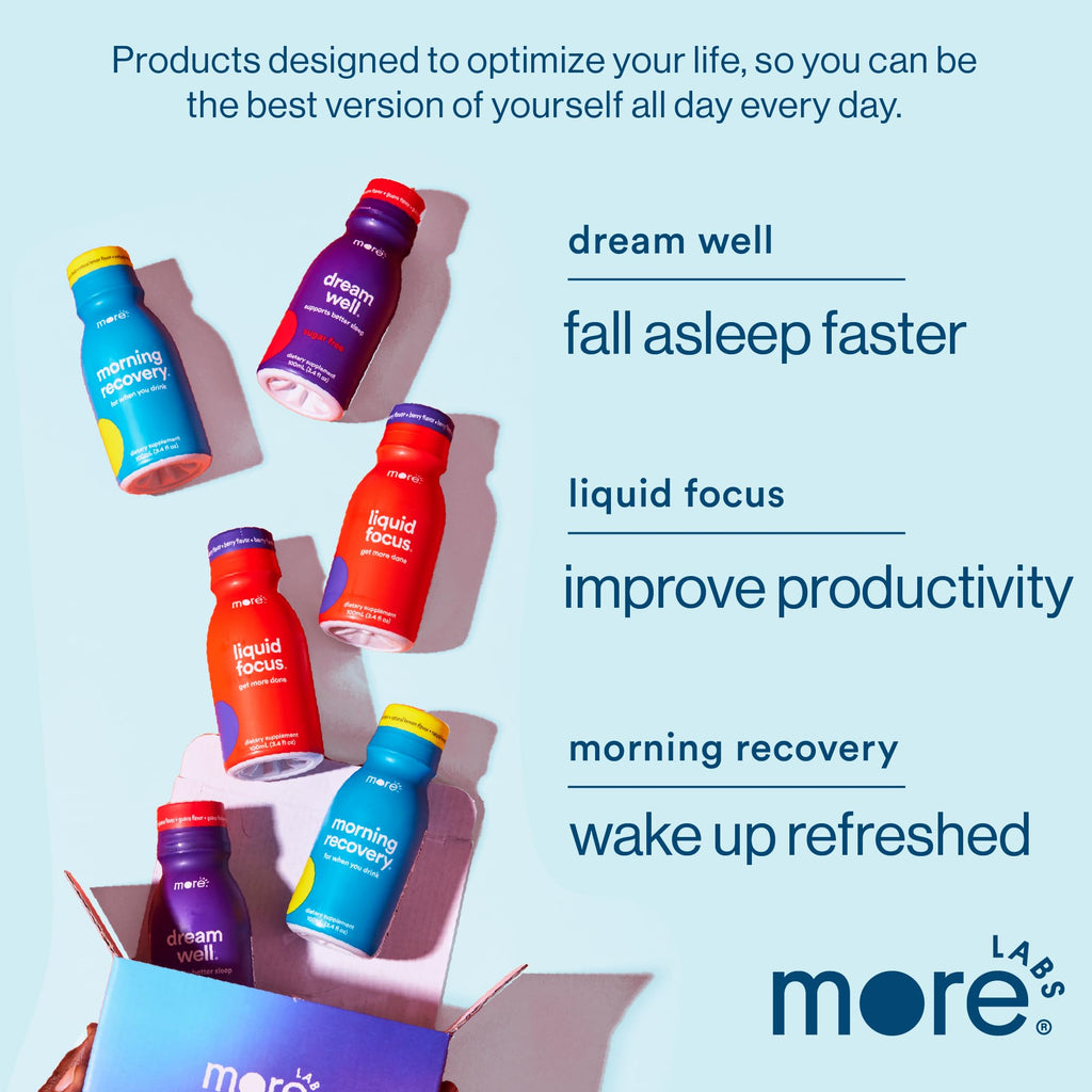 Morning Recovery DHM Electrolyte, Milk Thistle Drink Proprietary Formulation to Hydrate While Drinking, Non GMO, Vegan, Gluten-Free, Orange Mango, Pack of 6