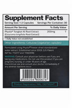 AKARALI Pure Tongkat Ali Longjack 200:1 Highly Concentrated 1.5% Eurycomanone US Patented Physta® Freeze-Dried Extraction Technology Supports Strength, Energy and Performance (30 Count)
