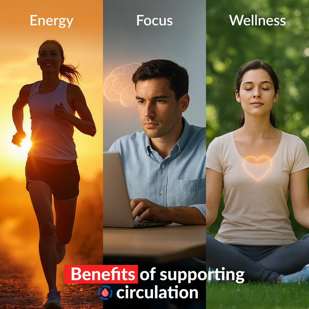 Kardovite Herbal Circulation Support Capsules 180s | Supports Circulatory Wellness with Hawthorn, Garlic, Ginkgo, Cayenne, Milk Thistle, Bilberry & Valerian | Supports Vitality & Daily Wellness