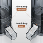 KITCHTREE Masticating Juicer Attachment for KitchenAid Stand Mixer, 4.2" Large Feed Chute Fit Whole Vegetables & Fruits, Slow Cold Press Juicing, Includes 2 * 28oz capacity cups and blade replacement
