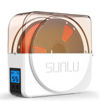 SUNLU Official Filament Dryer S1 Plus, Built-in Circulation Fan, Filament Dryer Box Storage Box for 3D Printer Filament 1.75 2.85 3.00, S1 Plus White