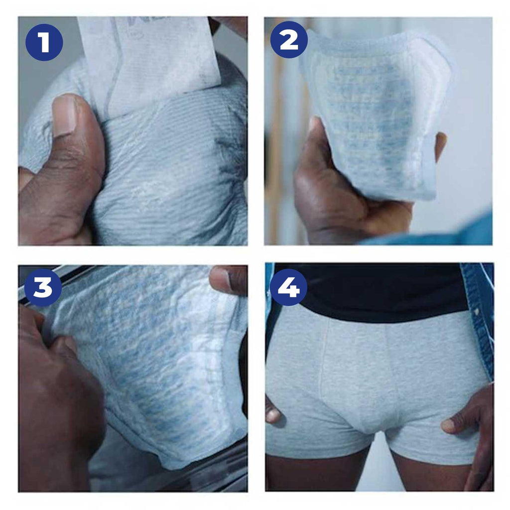 TENA for Men Level 1 Incontinence Protector Maximum Guard Incontinence Pad for Men (4 Pack of 96)