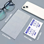Icepac Lens Wipes for Eyeglasses - 500 Pre-Moistened Individual Wrapped Eye Glasses Cleaning Wipes | Glasses Cleaner Safely Cleans Glasses, Sunglasses, Phone Screen, Electronics & Camera Lens